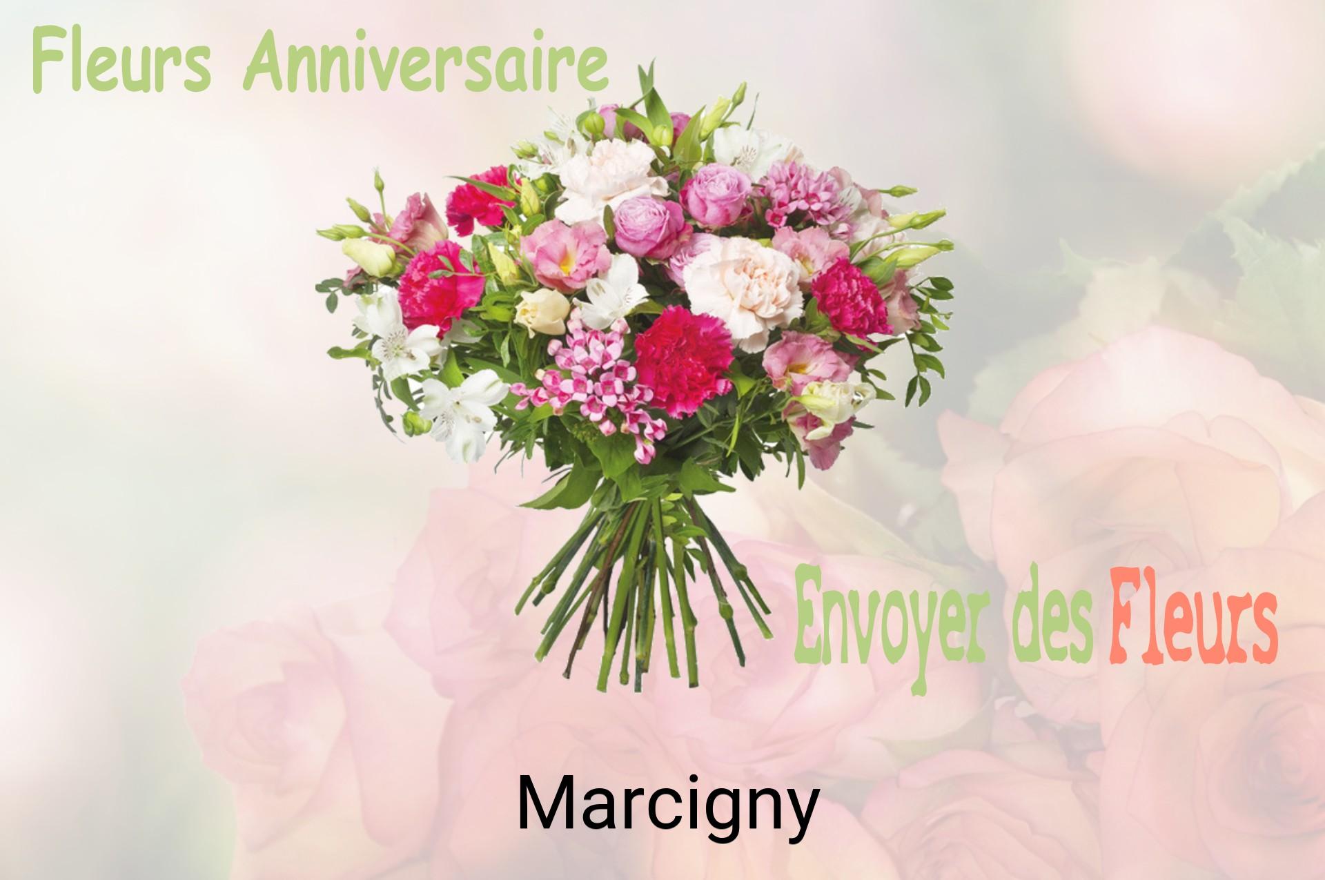 Bouquet de fleurs d’anniversaire livré à Marcigny
